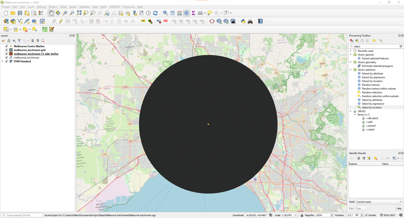 Melbourne Hex Grid